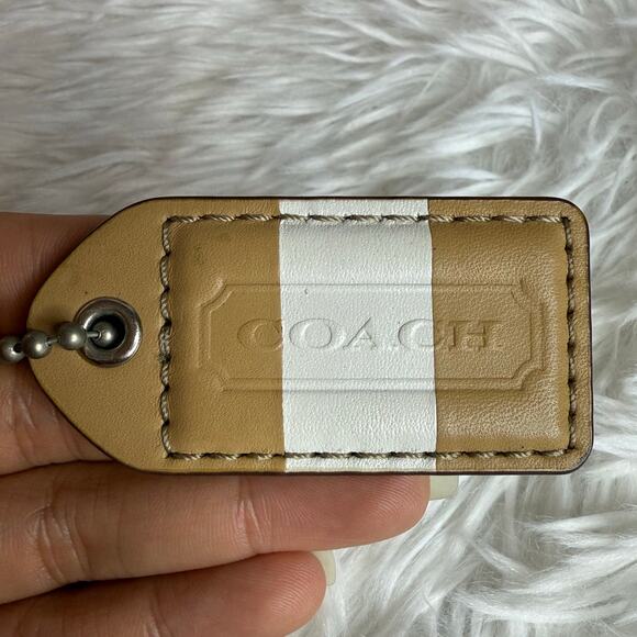 2.5" COACH Fob Bag Charm Hang tag Hangtag - Picture 1 of 2